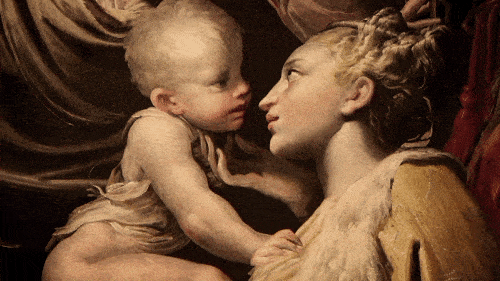 Madonna col Bambino e i Santi Margherita, Girolamo e Petronio (detail)