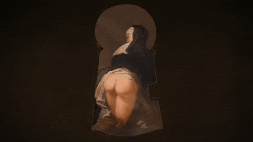 Kneeling Nun (Back Side)